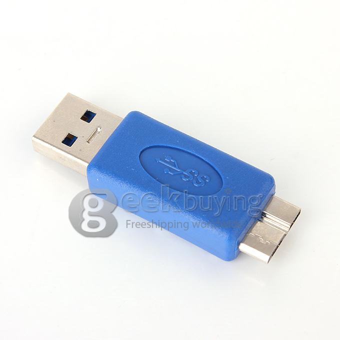 USB 3.0 OTG Cable with A Male to Micro B Adapter for Samsung Galaxy Note 3 III N9000 N9005 - White