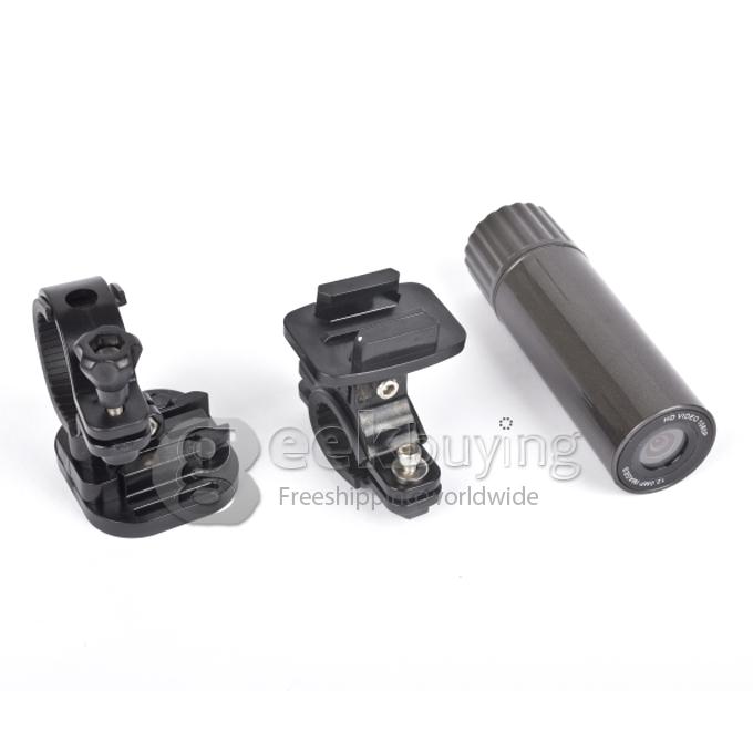 SJ72 Plastic Shell 120 Degree Angle Lens 5MP 1080P 10fps H.264 Outdoor Waterproof Sports HD DV with PC Camera Function for Windows 2000 XP Vista 7 Black