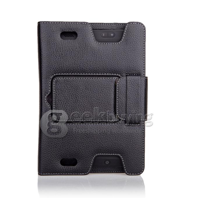 Detachable Bluetooth Keyboard with Leather Case for Amazon New Kindle Fire HD7 II