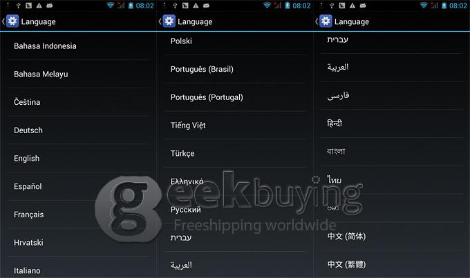 JIAKE N900W 5.5inch MTK6582 Quad Core 1.3GHz Smartphone 1GB+4GB 5.0MP Camera Android 4.2 3G/GPS - White