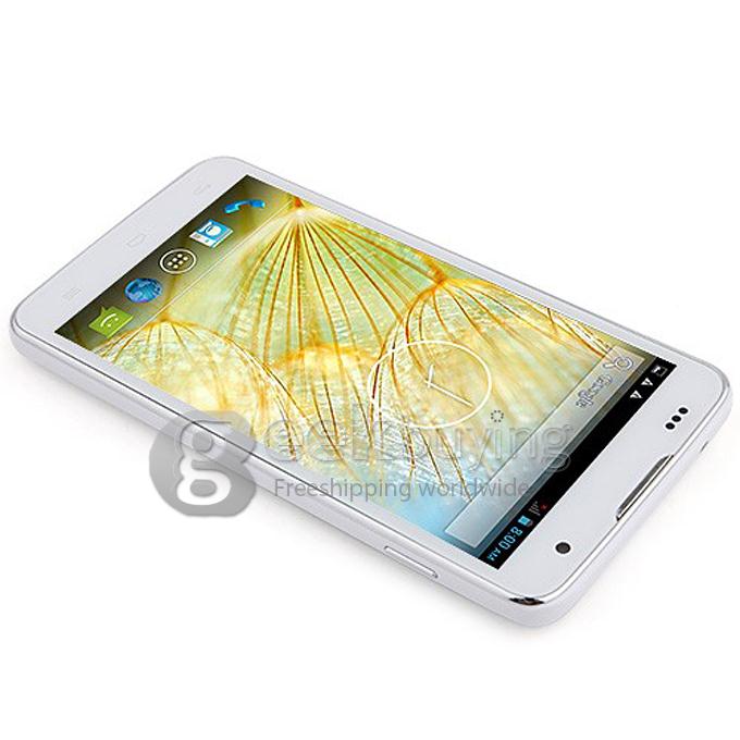 JIAKE JK12 5.0inch MTK6582 Quad Core 1.3GHz Smartphone 1GB+4GB 8.0MP Camera Android4.2 OS 3G/GPS - White