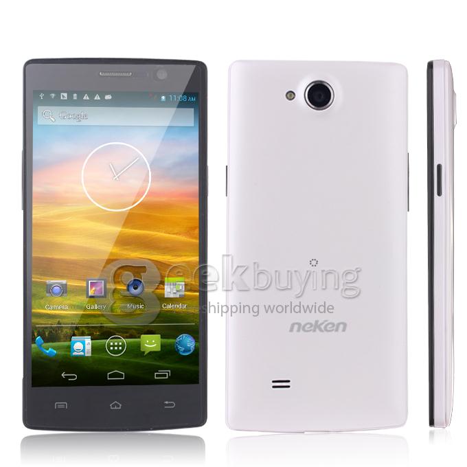 Neken N6+ 5.0Inch IPS FHD OGS Screen MTK6592 Octa-Core 1.7GHz 2GB+16GB 12.6MP Camera Android4.2 with OTG/3G/GPS - White