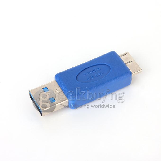USB 3.0 OTG Cable with A Male to Micro B Adapter for Samsung Galaxy Note 3 III N9000 N9005 - White