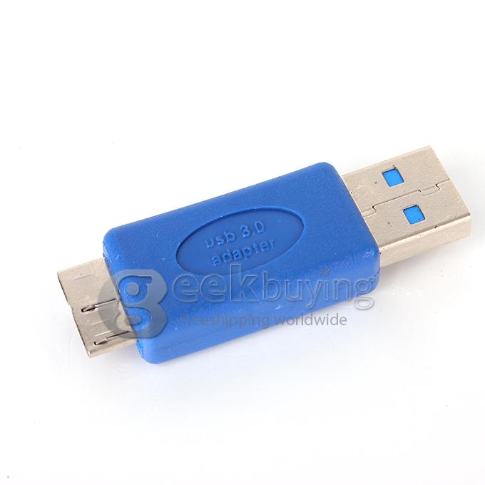 USB 3.0 OTG Cable with A Male to Micro B Adapter for Samsung Galaxy Note 3 III N9000 N9005 - Black