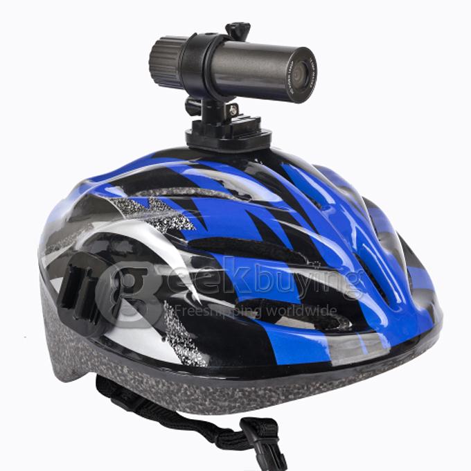 SJ72 Plastic Shell 120 Degree Angle Lens 5MP 1080P 10fps H.264 Outdoor Waterproof Sports HD DV with PC Camera Function for Windows 2000 XP Vista 7 Black