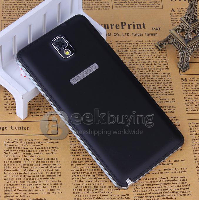 JIAKE N900W MTK6582 Quad Core 1.3GHz 5.5inch Android 4.2 OS Smartphone 1GB RAM 4GB ROM 5.0MP Camera 3G GPS - Black