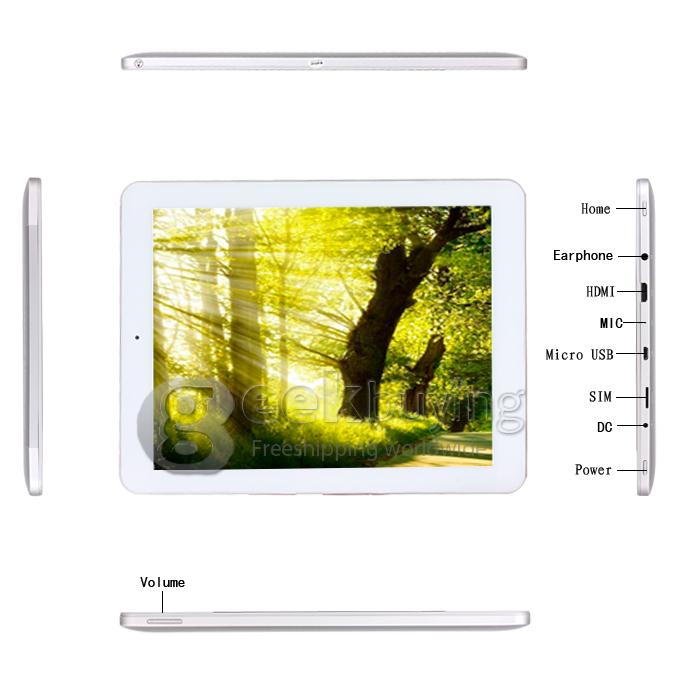 Ainol Novo9 Spark II Quad Core 9.7 inch 2048*1536 Tablet PC ATM7039 2GB RAM 16GB ROM Android 4.2 Retina Bluetooth White