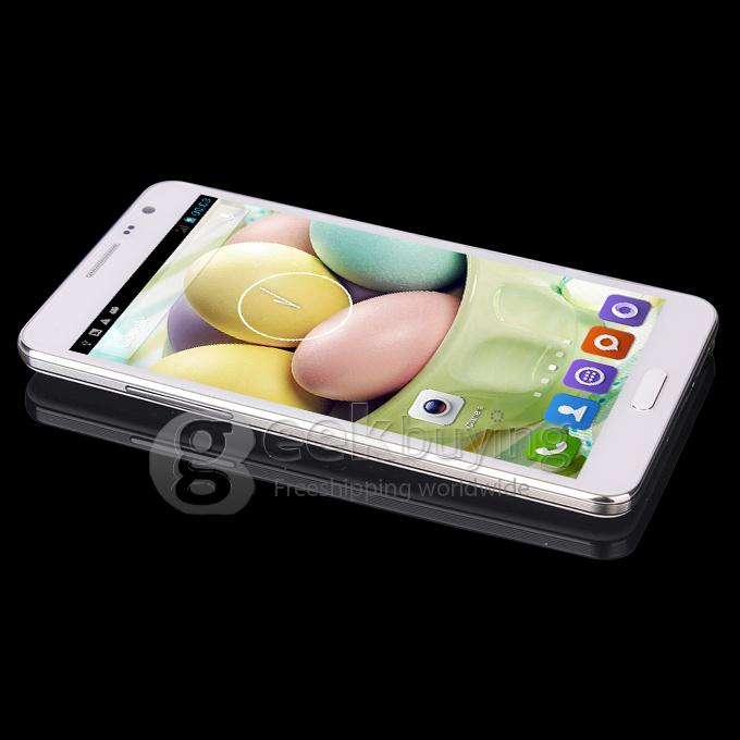 JIAKE N900W 5.5inch MTK6582 Quad Core 1.3GHz Smartphone 1GB+4GB 5.0MP Camera Android 4.2 3G/GPS - White