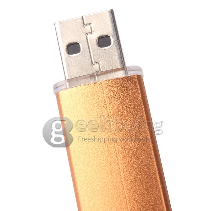 OTG External Storage Micro USB2.0 Drive Memory Stick for Smart Phone/Tablet PC 4G - Luxury Gold