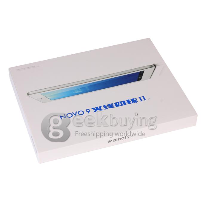 Ainol Novo9 Spark II Quad Core 9.7 inch 2048*1536 Tablet PC ATM7039 2GB RAM 16GB ROM Android 4.2 Retina Bluetooth White
