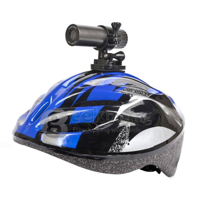 SJ72 Plastic Shell 120 Degree Angle Lens 5MP 1080P 10fps H.264 Outdoor Waterproof Sports HD DV with PC Camera Function for Windows 2000 XP Vista 7 Black