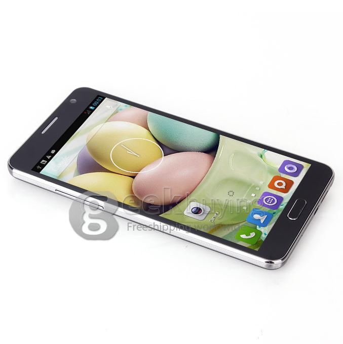 JIAKE N900W MTK6582 Quad Core 1.3GHz 5.5inch Android 4.2 OS Smartphone 1GB RAM 4GB ROM 5.0MP Camera 3G GPS - Black