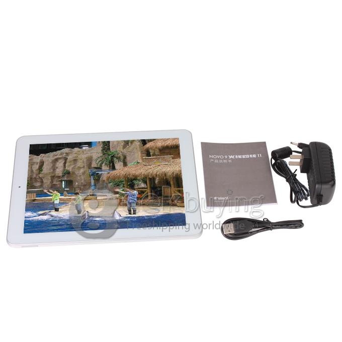 Ainol Novo9 Spark II Quad Core 9.7 inch 2048*1536 Tablet PC ATM7039 2GB RAM 16GB ROM Android 4.2 Retina Bluetooth White