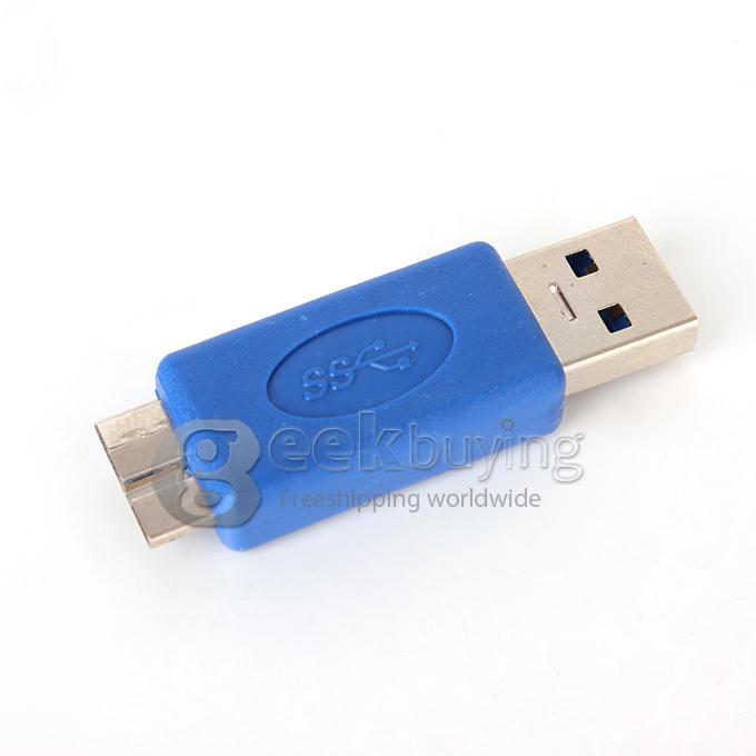 USB 3.0 OTG Cable with A Male to Micro B Adapter for Samsung Galaxy Note 3 III N9000 N9005 - White