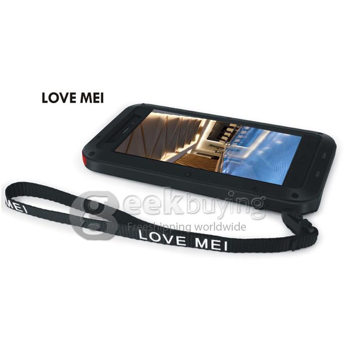 LOVE MEI Weather/Dirt/Shockproof Protective Case for Xiaomi 3 Mi 3 - Black