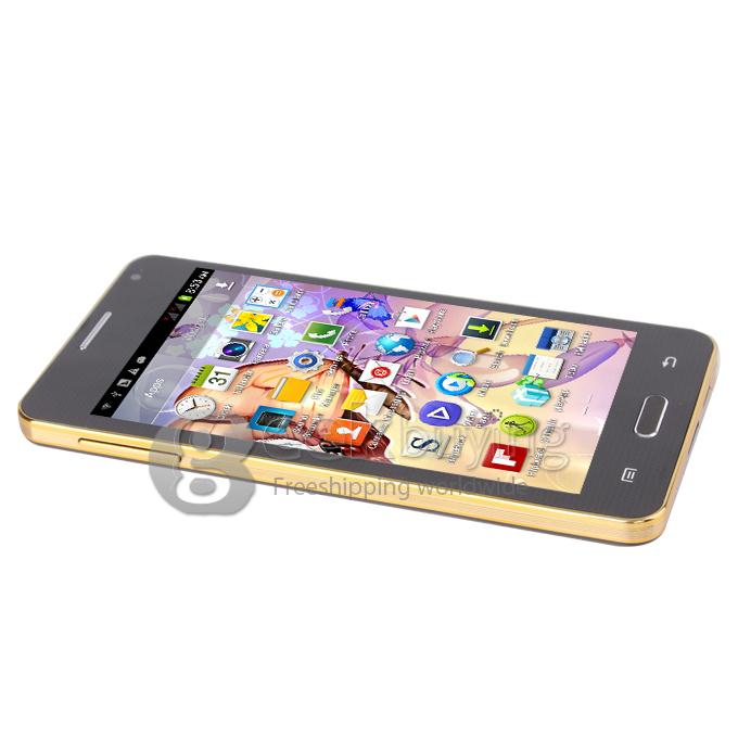 H9007 4.7Inch MTK6572 Dual Core SmartPhone FWVGA Screen 512MB/4GB 5.0MP Camera Android 4.2 with 3G/GPS/Air Gesture