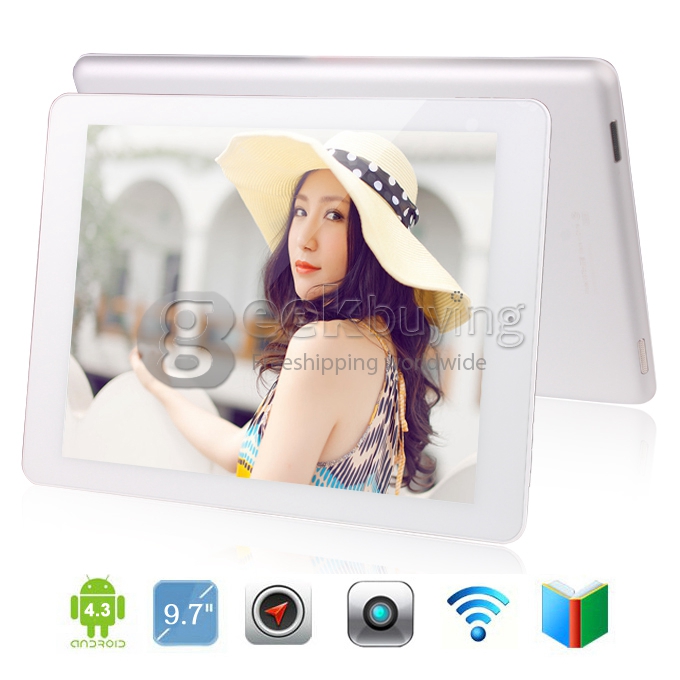 Onda V975M Amlogic M802 2.0GHz 9.7 inch Tablet PC Android 4.3 Quad Core Retina Capacitive Touch Screen 2048*1536 2G/16G
