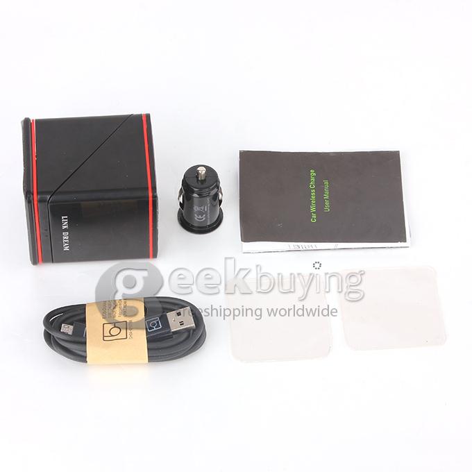 Magic Cube Qi Wireless Charger Car Charger Charging Transmitter Mound Holder for Nexus 7/5/4 Samsung Note2/3 S3/4/S5