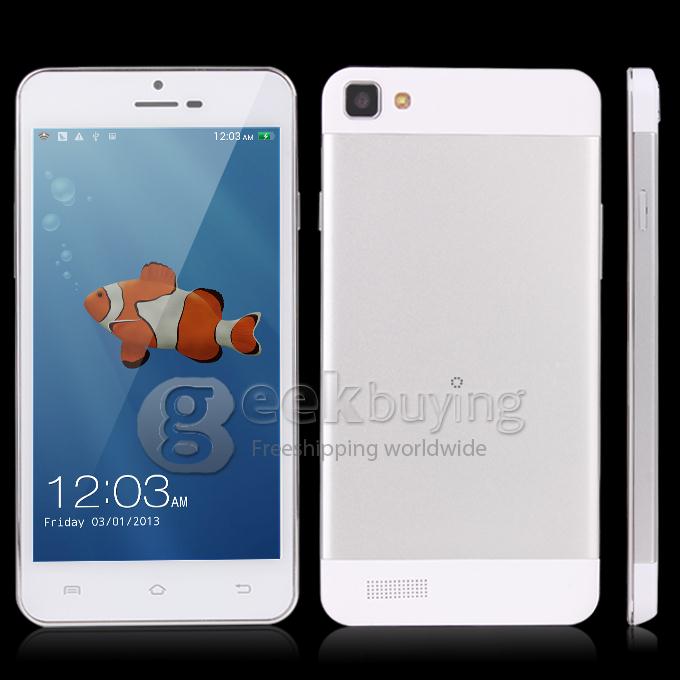 JIAKE X3S MTK6592 Octa Core 1.7GHz 5Inch Android 4.2 OS Smartphone 2GB 16GB Air Gesture Silver