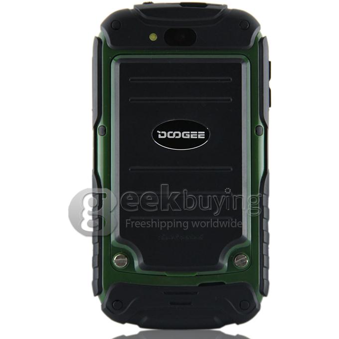 DOOGEE DG150 MTK6572 Dual Core 1.2GHz 3.5Inch Android 4.2 OS Smartphone 512MB RAM 4GB ROM IPS Srceen Dual Camera 3G GPS - Black and Green