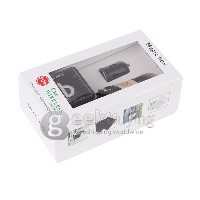 Magic Cube Qi Wireless Charger Car Charger Charging Transmitter Mound Holder for Nexus 7/5/4 Samsung Note2/3 S3/4/S5