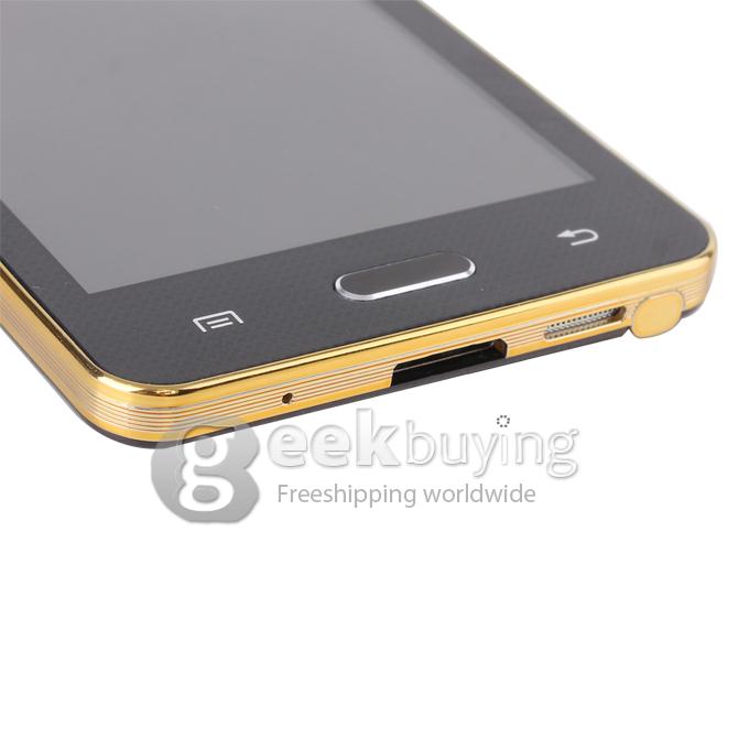 H9007 4.7Inch MTK6572 Dual Core SmartPhone FWVGA Screen 512MB/4GB 5.0MP Camera Android 4.2 with 3G/GPS/Air Gesture
