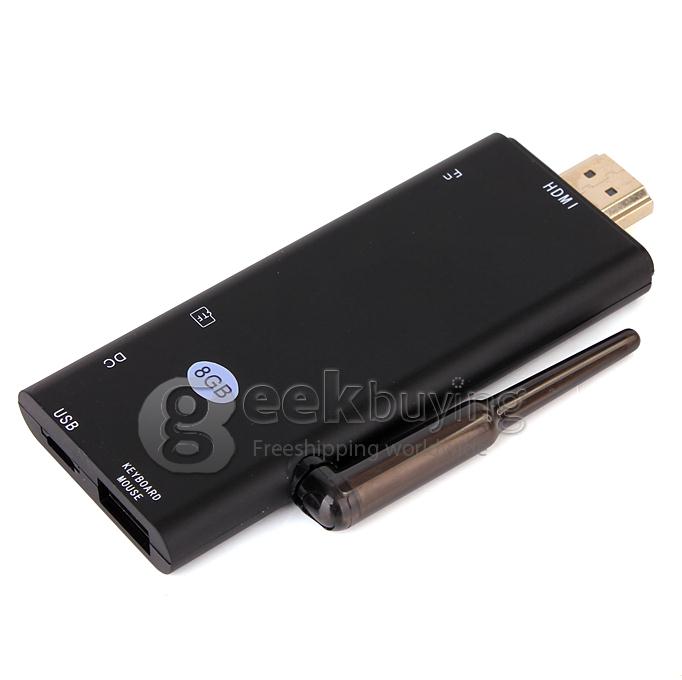 CX-803 Dual Core RK3066 Android 4.1 Google TV BOX with TF Card Slot and External Antenna 1G/8G -Black