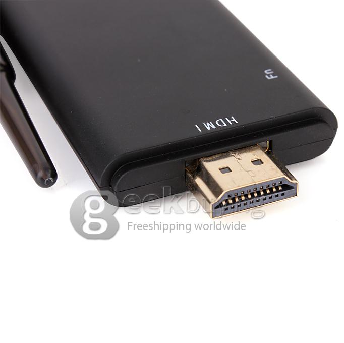 CX-803 Dual Core RK3066 Android 4.1 Google TV BOX with TF Card Slot and External Antenna 1G/8G -Black