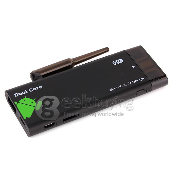 CX-803 Dual Core RK3066 Android 4.1 Google TV BOX with TF Card Slot and External Antenna 1G/8G -Black