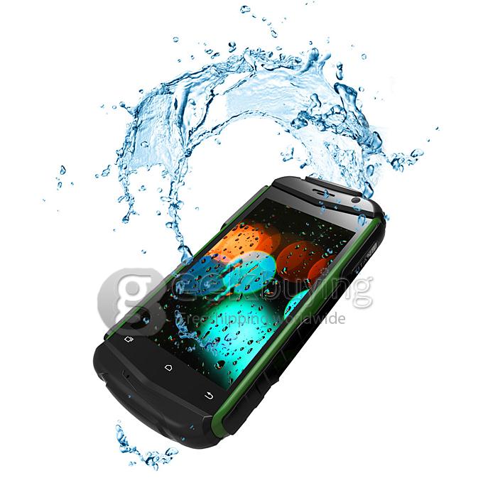 DOOGEE DG150 MTK6572 Dual Core 1.2GHz 3.5Inch Android 4.2 OS Smartphone 512MB RAM 4GB ROM IPS Srceen Dual Camera 3G GPS - Black and Green