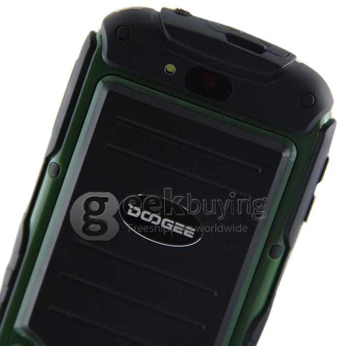 DOOGEE DG150 MTK6572 Dual Core 1.2GHz 3.5Inch Android 4.2 OS Smartphone 512MB RAM 4GB ROM IPS Srceen Dual Camera 3G GPS - Black and Green