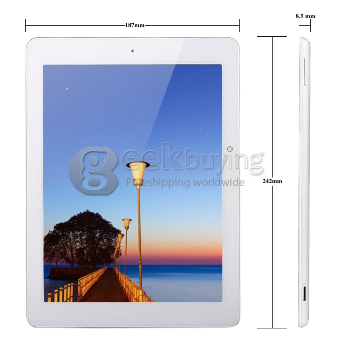 Onda V975M Amlogic M802 2.0GHz 9.7 inch Tablet PC Android 4.3 Quad Core Retina Capacitive Touch Screen 2048*1536 2G/16G