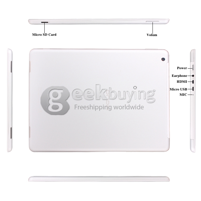 Onda V975M Amlogic M802 2.0GHz 9.7 inch Tablet PC Android 4.3 Quad Core Retina Capacitive Touch Screen 2048*1536 2G/16G