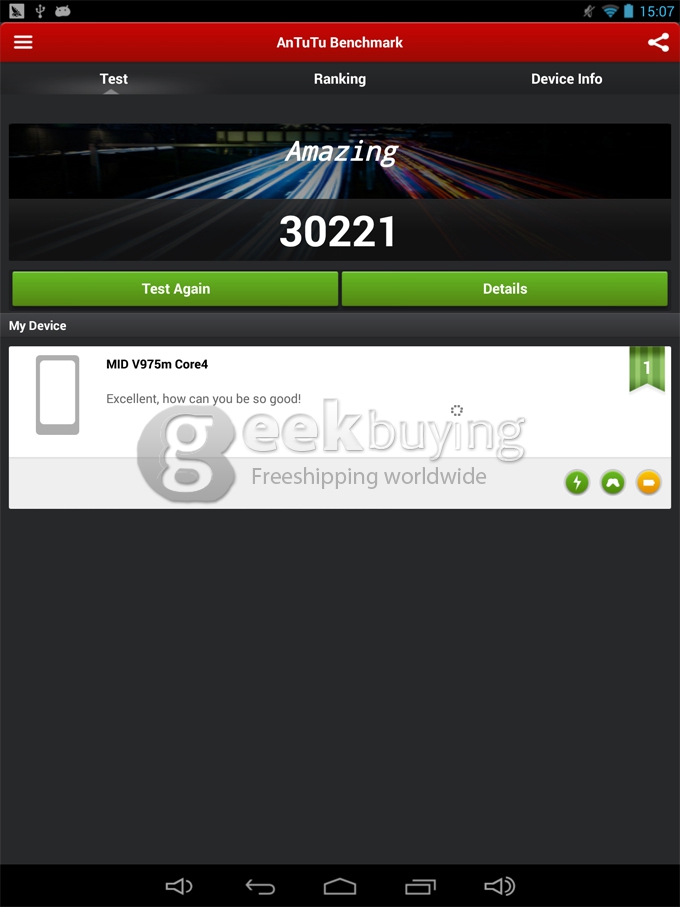 Onda V975M Amlogic M802 2.0GHz 9.7 inch Tablet PC Android 4.3 Quad Core Retina Capacitive Touch Screen 2048*1536 2G/16G