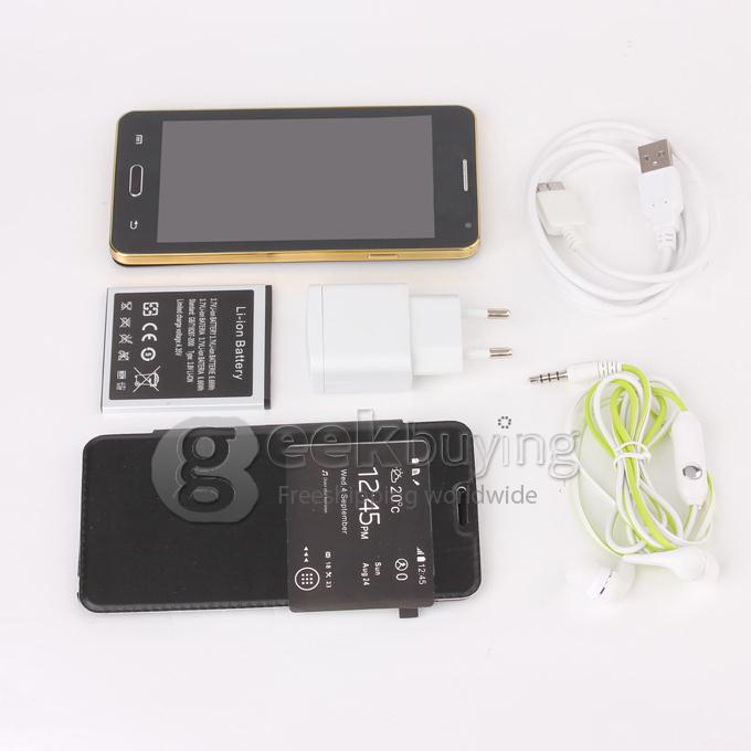 H9007 4.7Inch MTK6572 Dual Core SmartPhone FWVGA Screen 512MB/4GB 5.0MP Camera Android 4.2 with 3G/GPS/Air Gesture