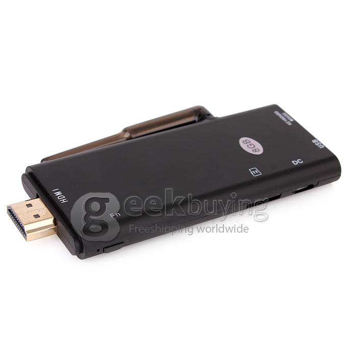 CX-803 Dual Core RK3066 Android 4.1 Google TV BOX with TF Card Slot and External Antenna 1G/8G -Black