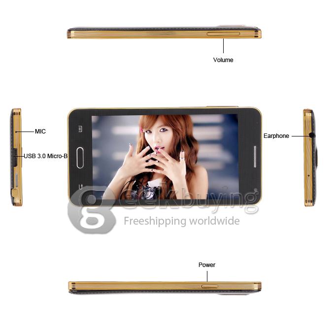 H9007 4.7Inch MTK6572 Dual Core SmartPhone FWVGA Screen 512MB/4GB 5.0MP Camera Android 4.2 with 3G/GPS/Air Gesture