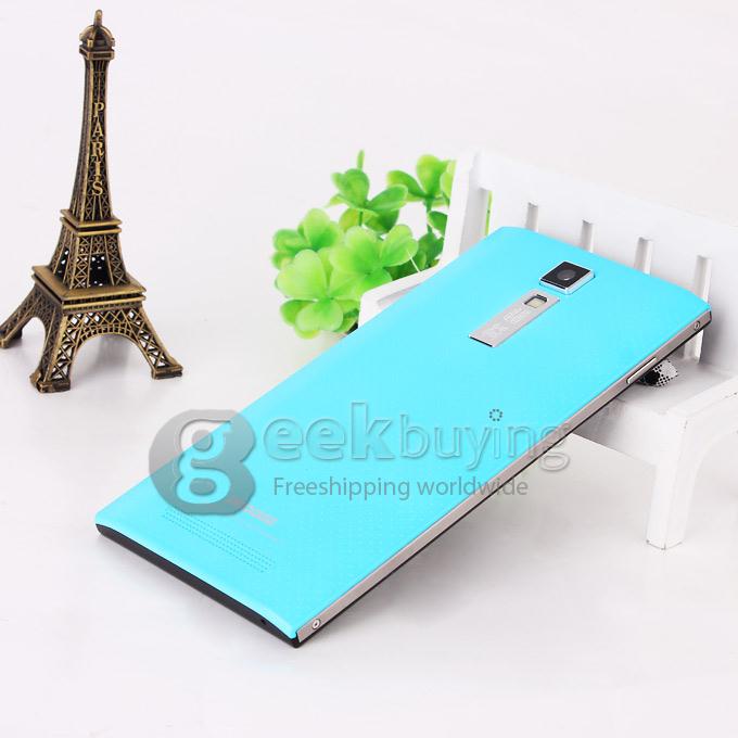 DOOGEE DG2014 MTK6582 Quad core 1.3GHz 5.0Inch Android4.2 OS Smartphone 1GB RAM 8GB ROM IPS HD Screen 13.0MP 3G/GPS - Blue