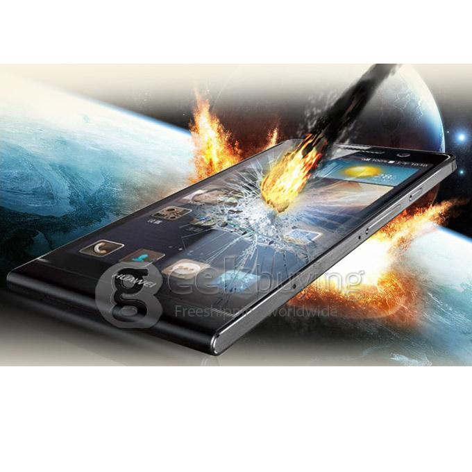 New 0.3mm Tempered Glass Screen Protector (Clear) for Huawei Ascend P6