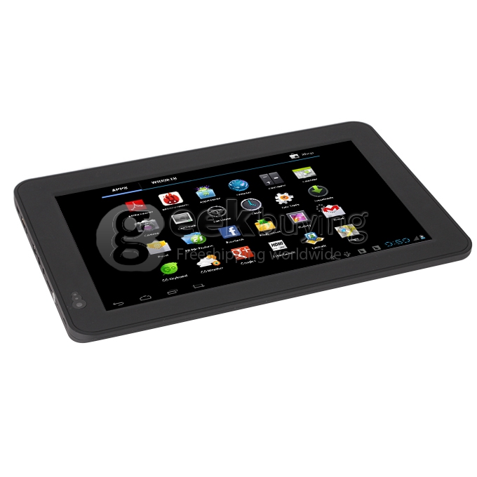 Zenithink C92 CORTEX A9 1.2GHz 10 inch Tablet PC Google Android 4.0 OS Capacitive Touch Screen 1024*600 1G/8G Black