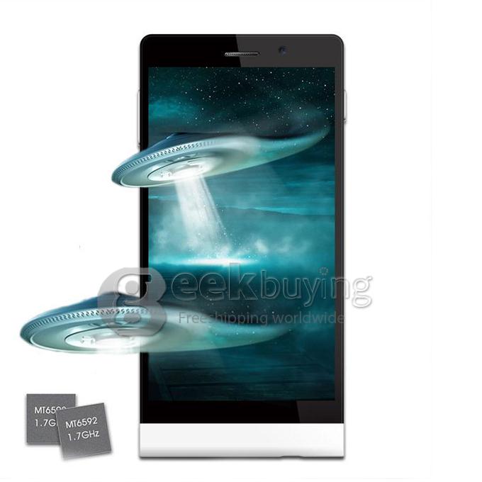 Nibiru Mars One H1 MTK6592 Octa Core 1.7GHz 5.0 Inch Android 4.2 OS Smartphone 2GB RAM 16GB ROM IPS FHD Screen 13.0MP 3G GPS Gyroscope White