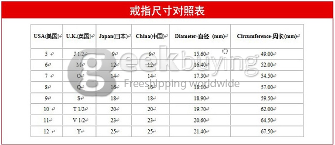 Fashion Sterling Silver Ring Platinum Plating Finger Ring Ornament Jewelry with Rhinestone for Ladies 6 Size
