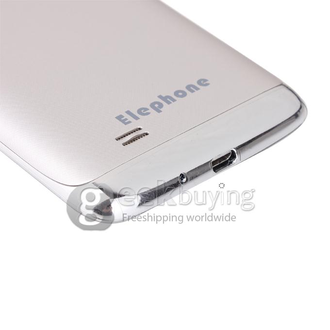 Elephone P9 Water KitKat MTK6592 Octa Core 1.7GHz 5.0 Inch Android 4.4 OS Smartphone 2GB RAM 16GB ROM Corning Glass II 8.0MP OTG/Air gesture/Wifi Display White