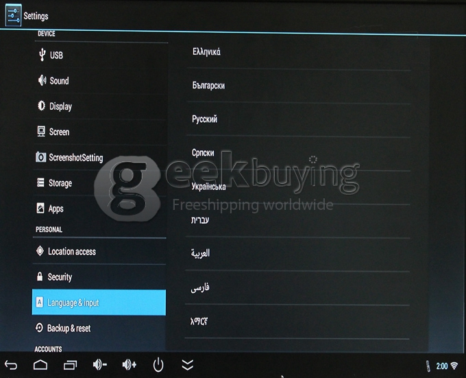 UGOOS UT2 TV BOX RK3188 2G/32G Bluetooth 4.0 Android 4.2 OS 2.4G/5G WIFI XBMC -Black