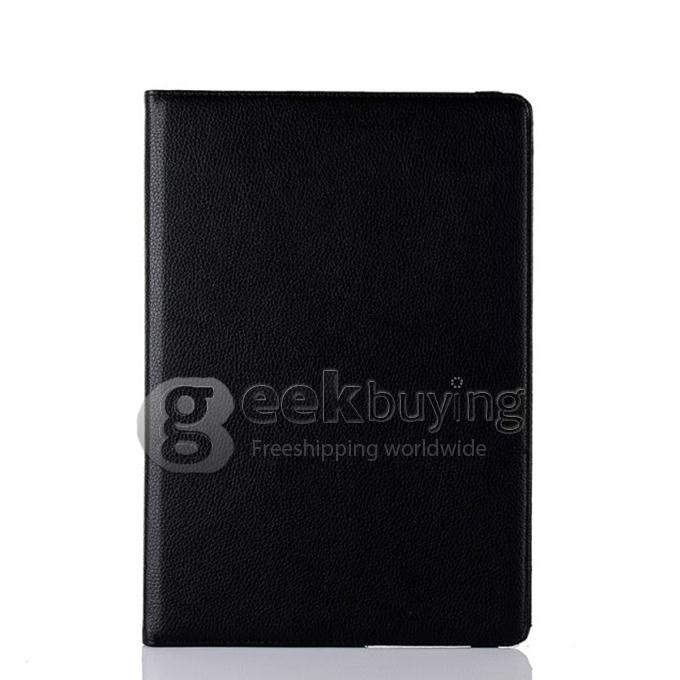 New Rotating Leather Case Stand Cover for Samsung Galaxy Note Pro 12.2 P901 P900 - Black