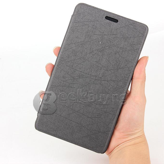 K7 MTK6592 1.7GHz 7 inch Phone Tablet PC Android 4.2 Octa-Core IPS Capacitive Touch Screen 1280*800 2G/4GB with Leather Case - Black