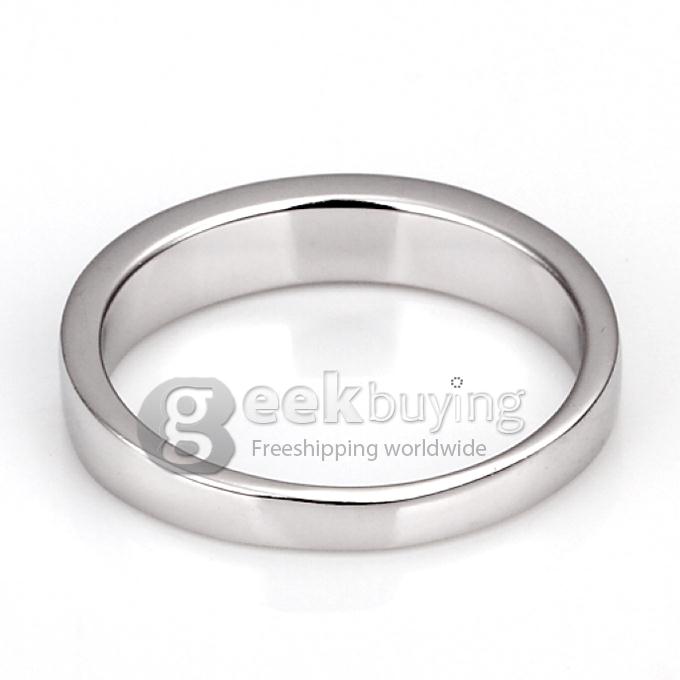 Fashion Black Cross Copper-nickel Alloy Couple Ring for Women - 5 Size