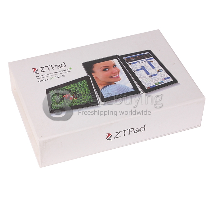 Zenithink C92 CORTEX A9 1.2GHz 10 inch Tablet PC Google Android 4.0 OS Capacitive Touch Screen 1024*600 1G/8G Black