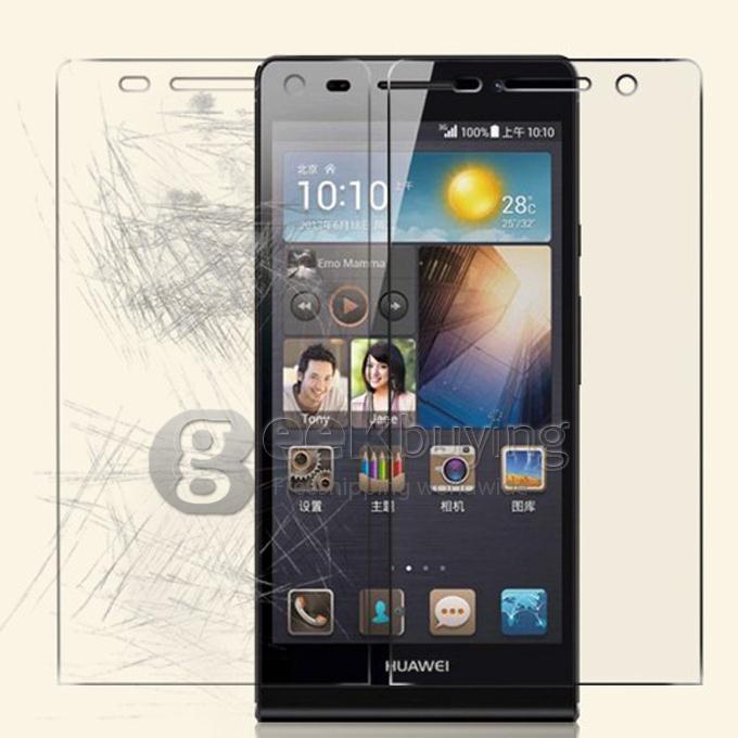 New 0.3mm Tempered Glass Screen Protector (Clear) for Huawei Ascend P6