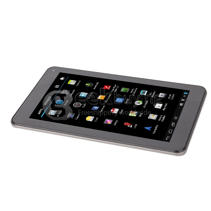 VIA V7 7 inch WM8880 Cortex-A9 Dual Core 1.5GHz Tablet PC Android 4.2 OS 512M/4G Dual Camera 1080P MID Black (V7 Series)